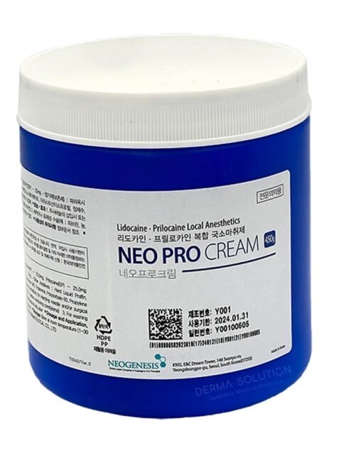 Neo Pro Cream Lidocaine (2,5% + Prilokaina 2,5%) 450g