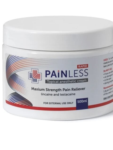 Painless RAPID Pre-Treatment Cream 500 ml