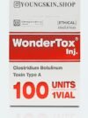 Wondertox 100 iu – botulinum toxin type A, botox