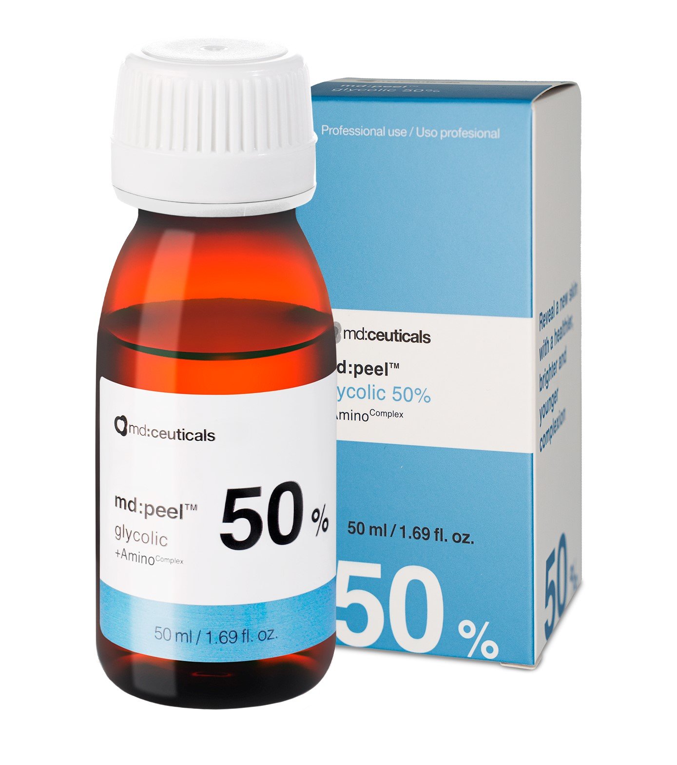 MD Peel Glycolic + Amino Complex 50% (1 x 50 ml) 4 MD Peel Glycolic + Amino Complex 50% (1 x 50 ml)